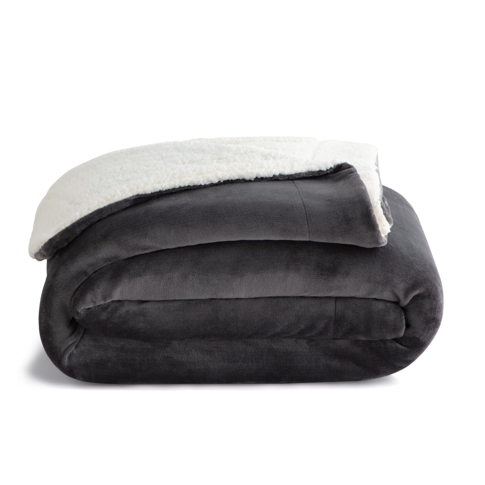 Super Comfy Sherpa Blanket Queen Size Great Addition To A Brand New Mattress And Bed Set