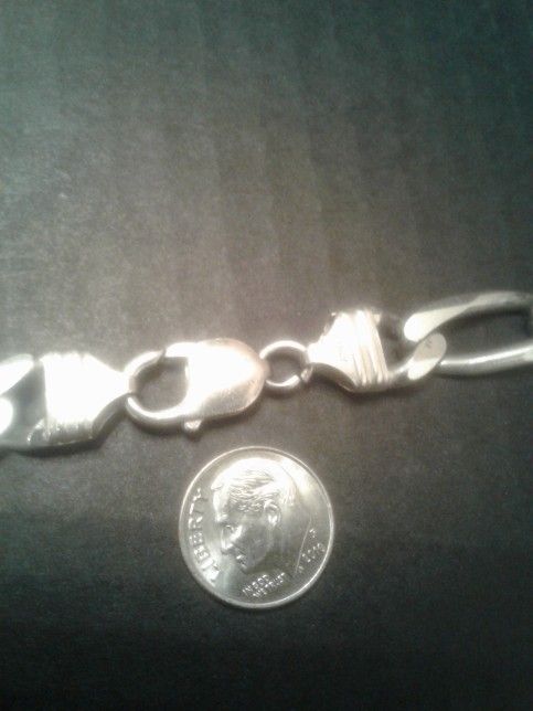 Heavy Thick 17mm Sterling Silver Necklace