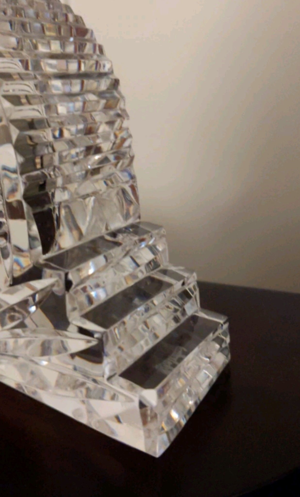 Waterford crystal clock