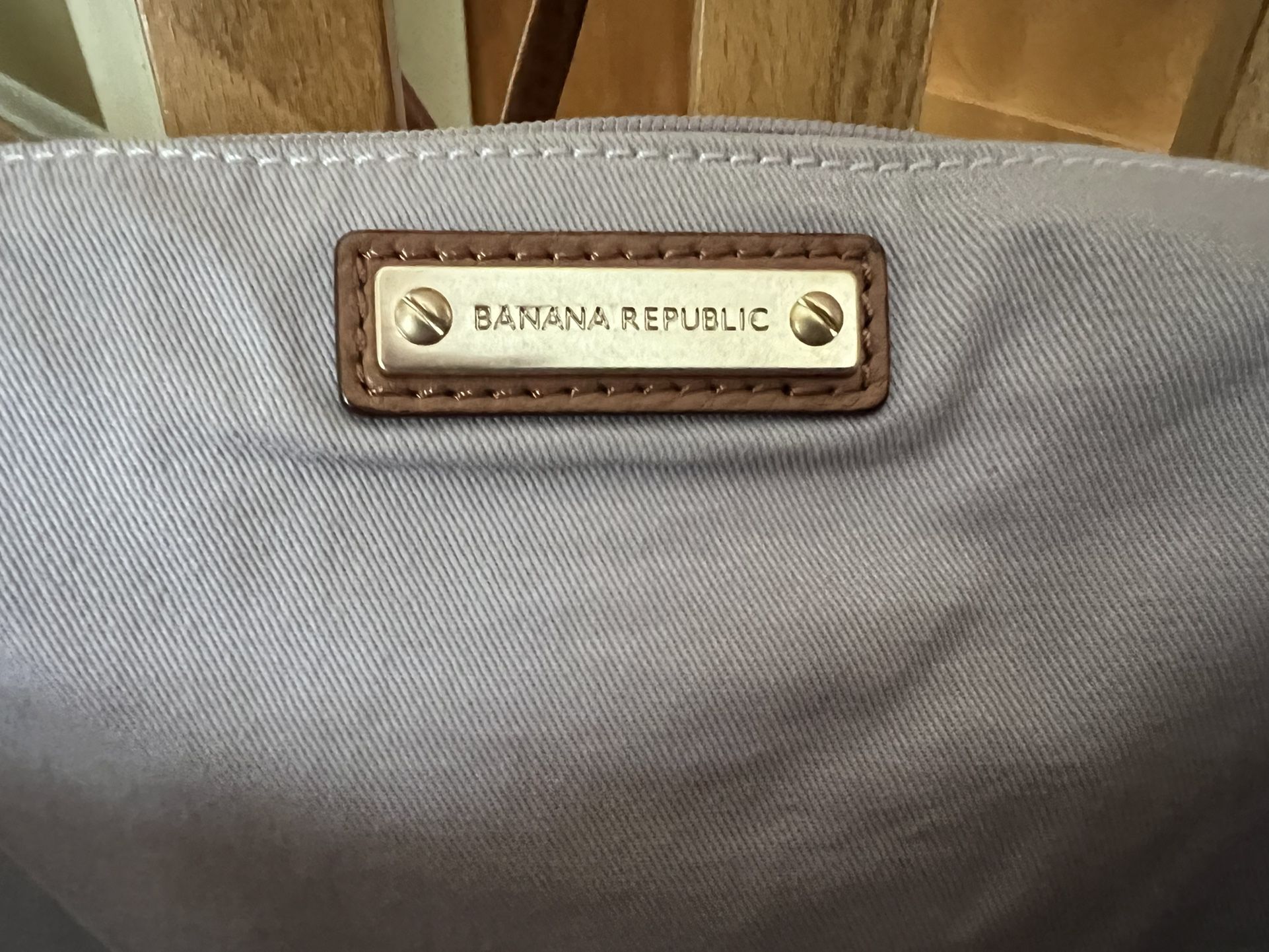 Banana Republic Leather Sack Purse