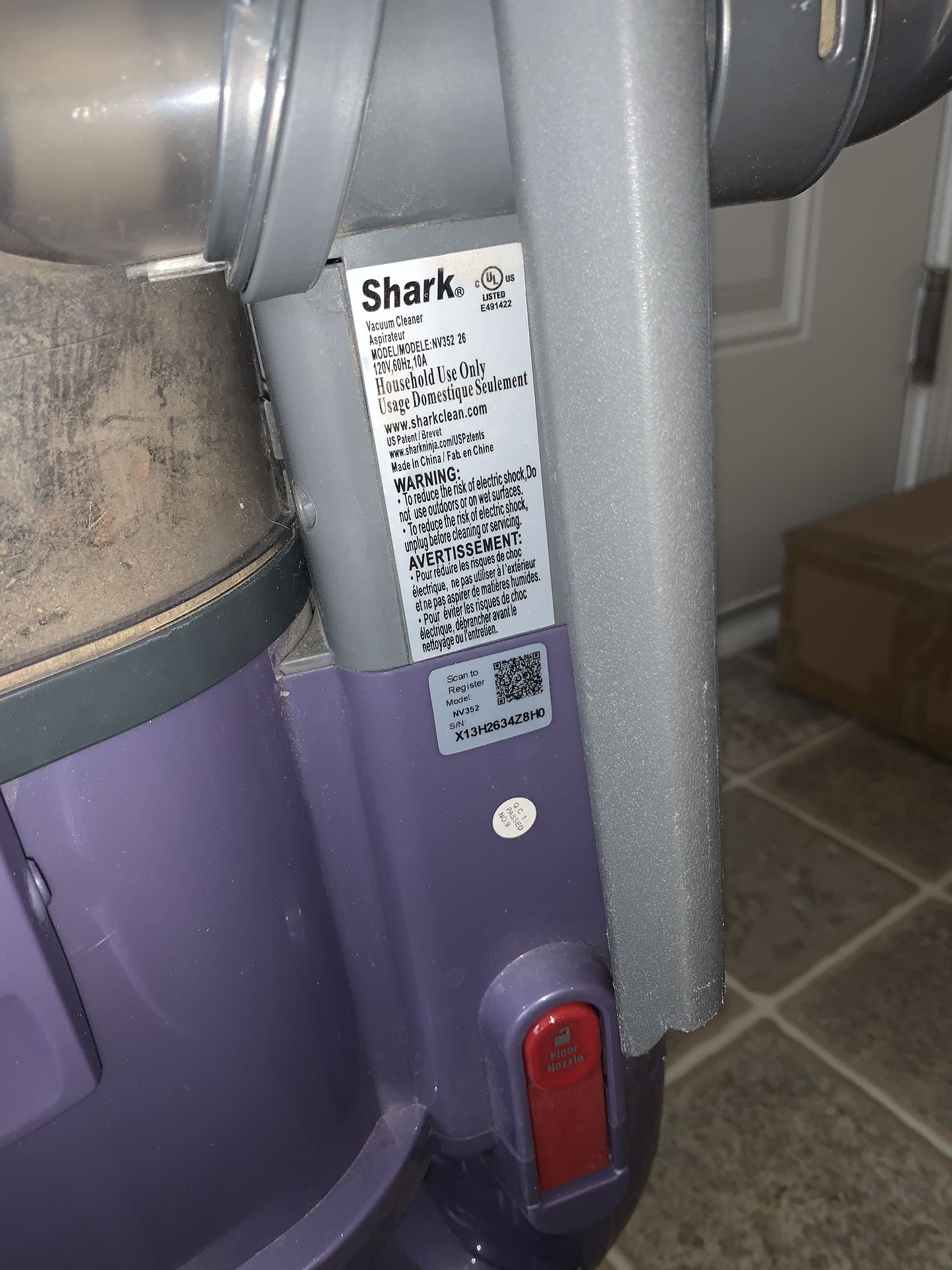 Shark NV352 Navigator Lift Away Upright Vacuum