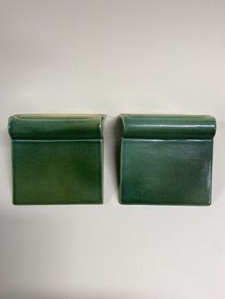 1940’s Roseville Pottery Bookends Thumbnail