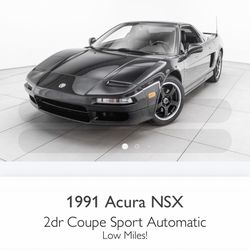 1991 Acura NSX Thumbnail