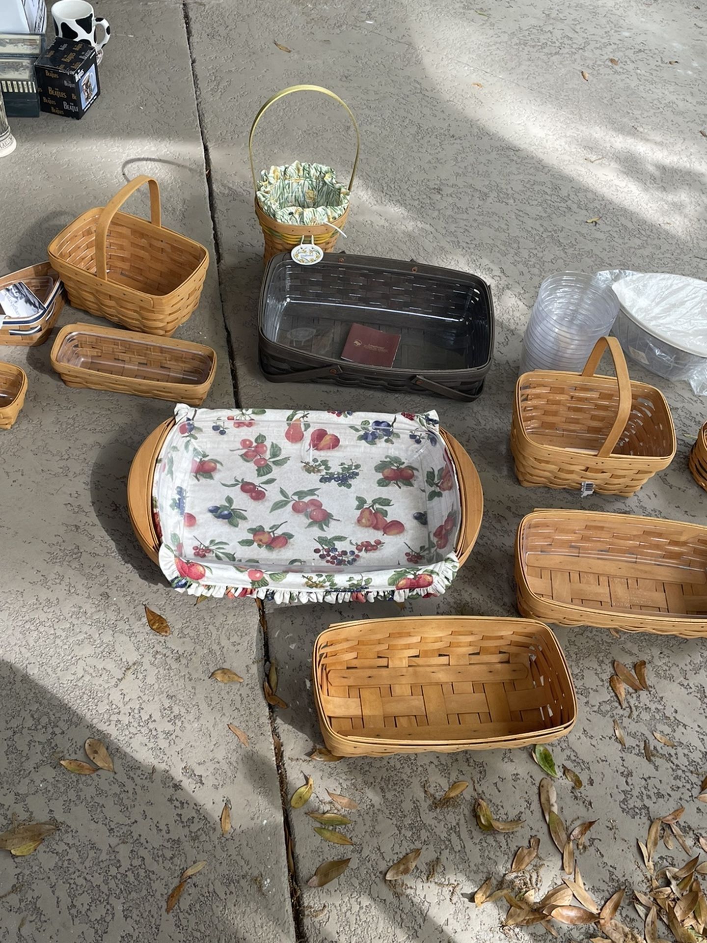 Longaberger Baskets Purses And Books