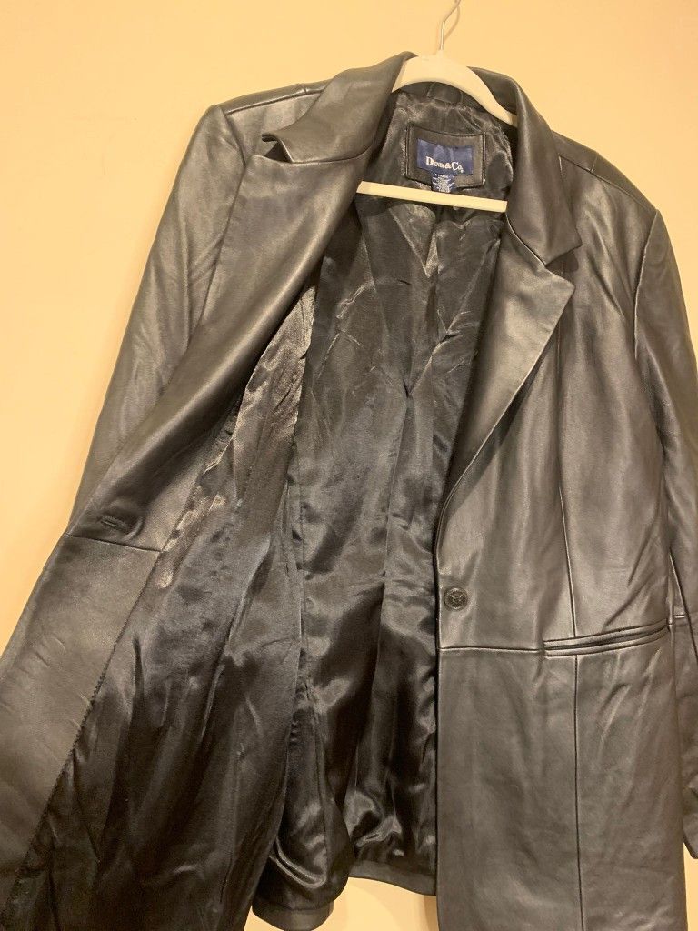 Denim & Co Signiture Leather Jacket!