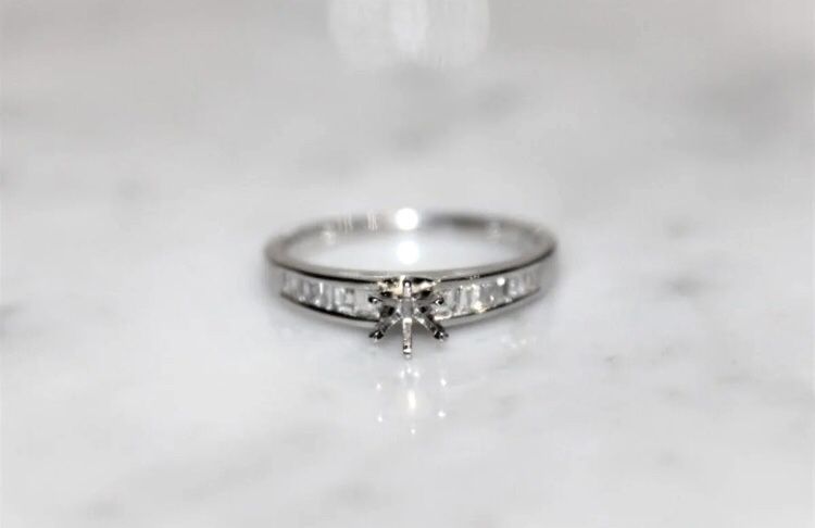 Platinum 2 Piece Diamond Wedding Set