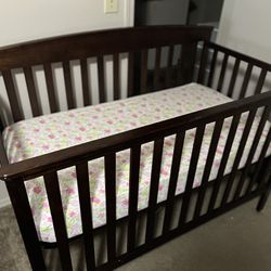 Brown Baby Crib  Thumbnail