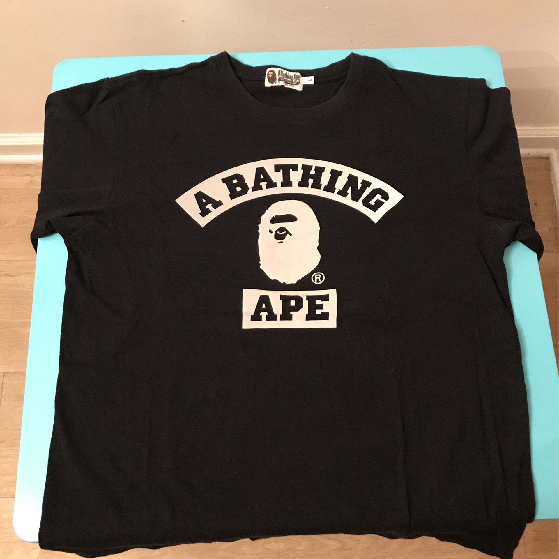 Reflective A Bathing Ape Long Sleeve Shirt BAPE Large for Sale in Los ...