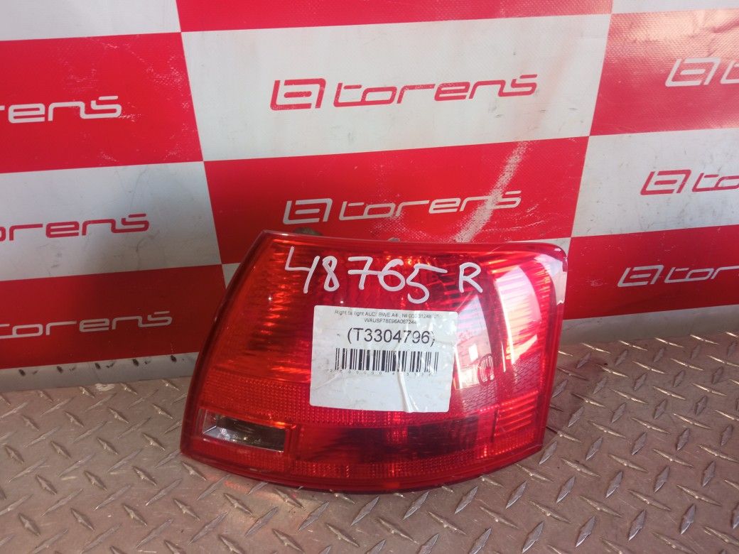Right Taillight For 2006 Audi A4 Stock 48765