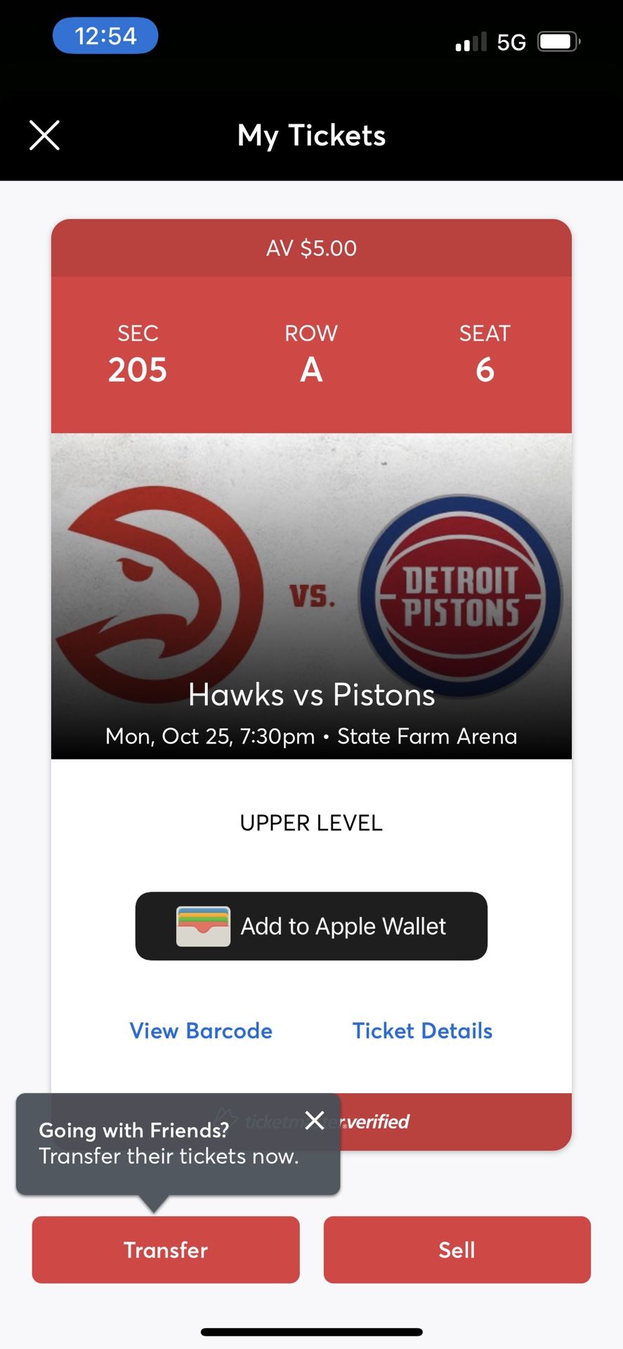 Hawks Vs Pistons 10/25