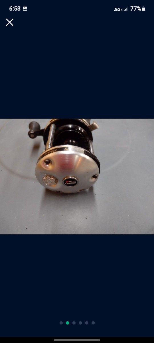Abu Garcia 6500C Reel & All Star 7' Rod