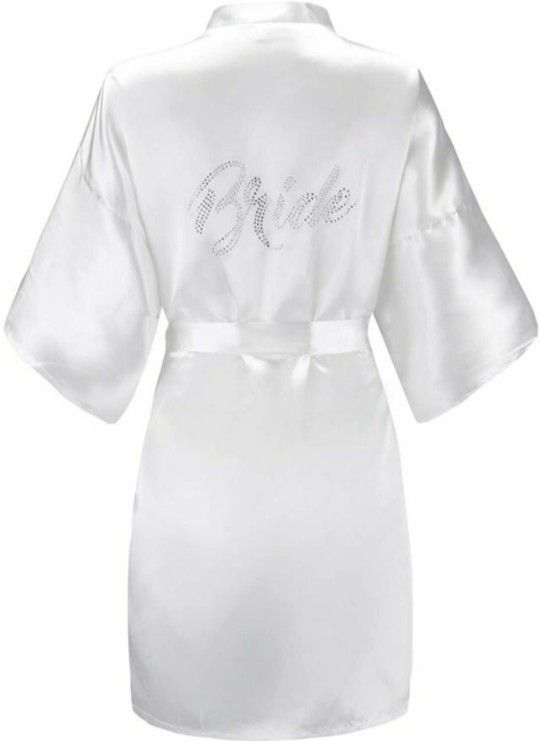 BRIDE ROBE SZ M.