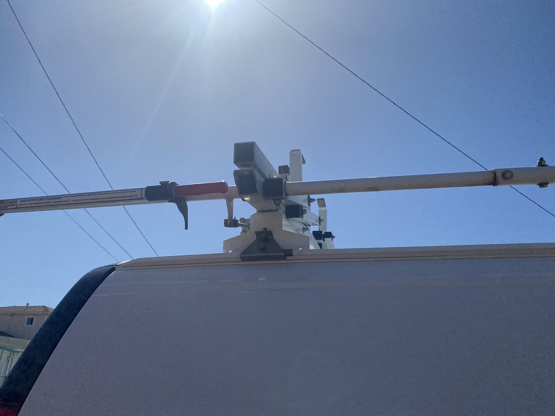 Drop Down Ladders Rack