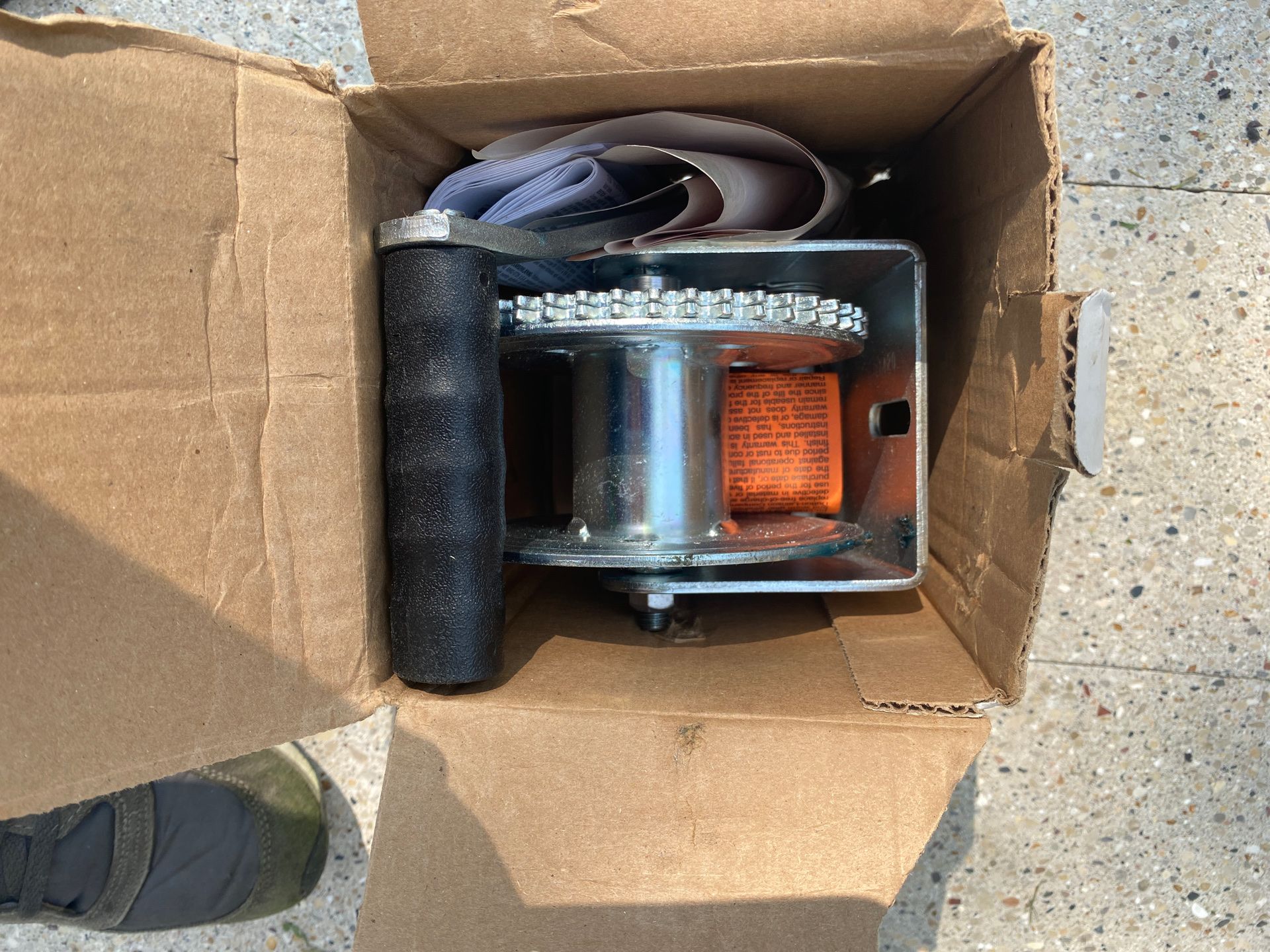 Goldenrod Dutton-Lainson DLB800A Brake Winch 800 lb