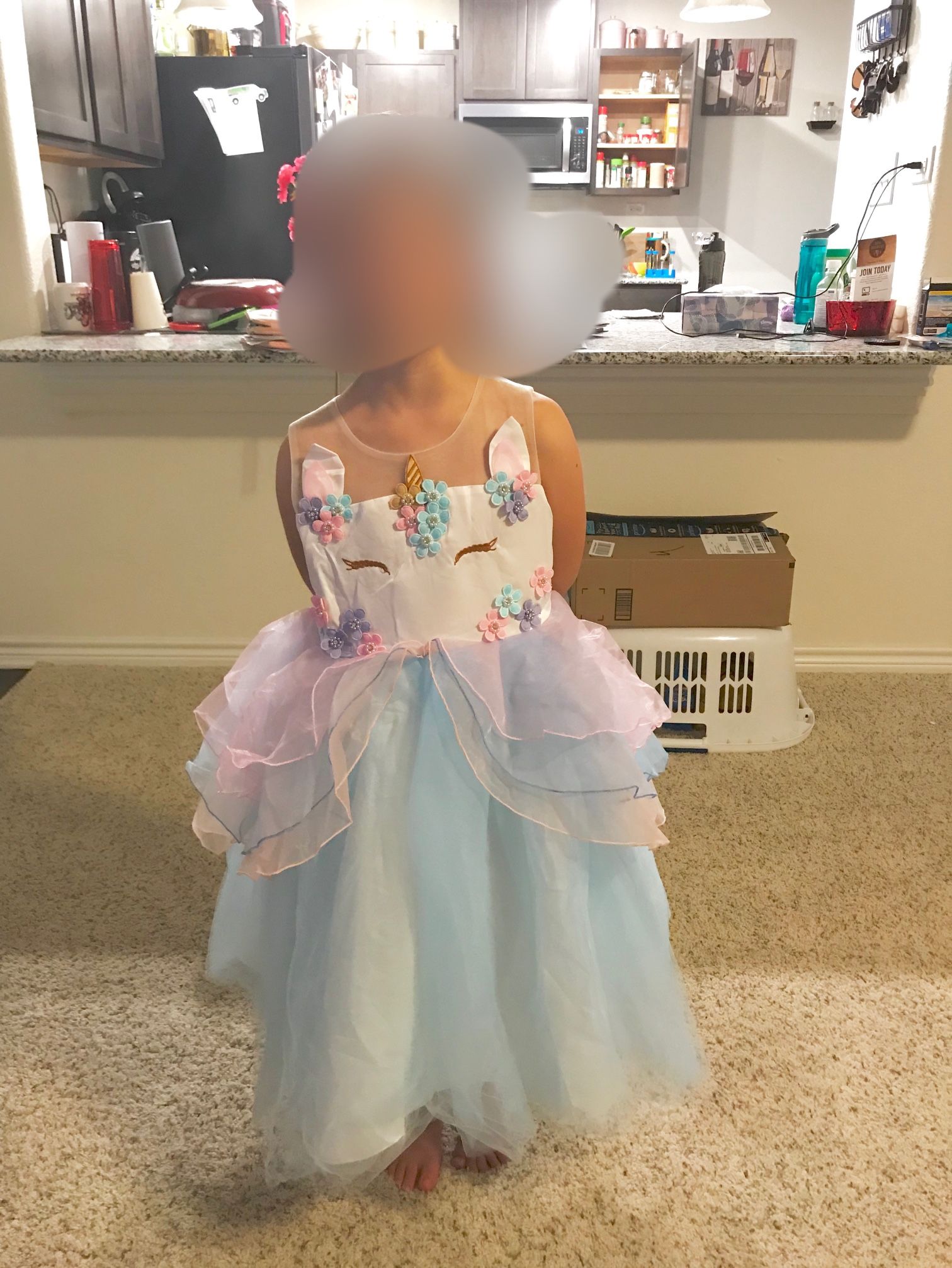 Beautiful Handmade Girl’s Unicorn Dress Ball gown