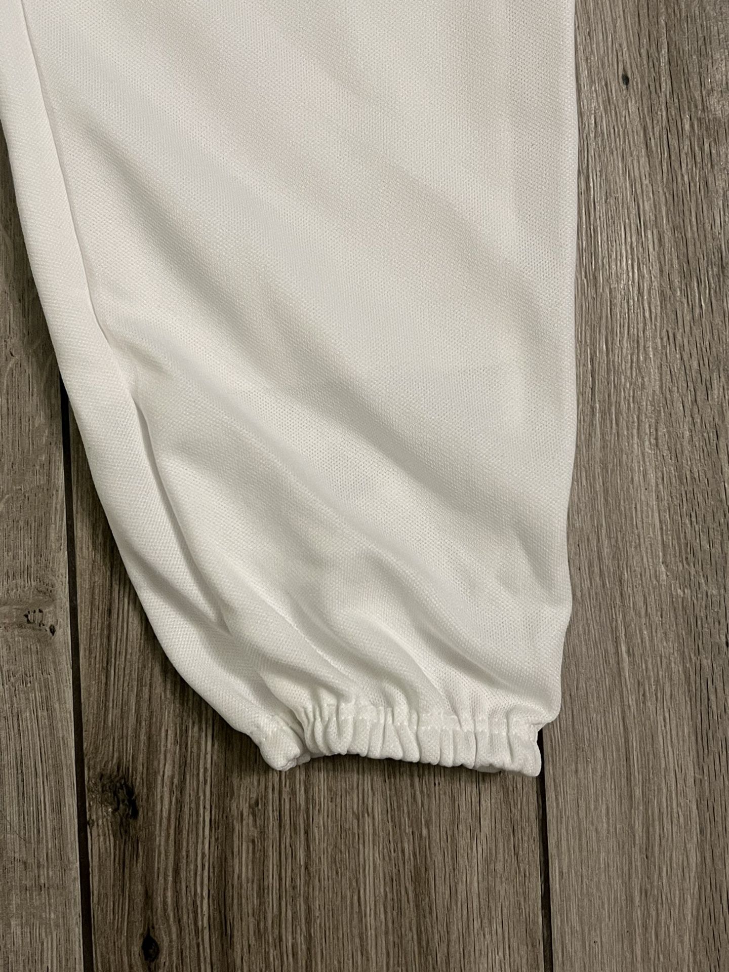 Bike Athletic Style 3708 White Youth Baseball Pants w/Belt Loops Size Large NEW
