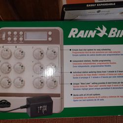 RainBird PC-506, 6 Station Dual Program Sprinkler Timer Thumbnail