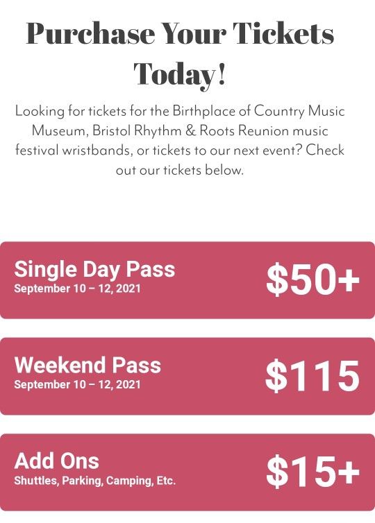 (2) RHYTHM & ROOTS 2021 Weekend Passes