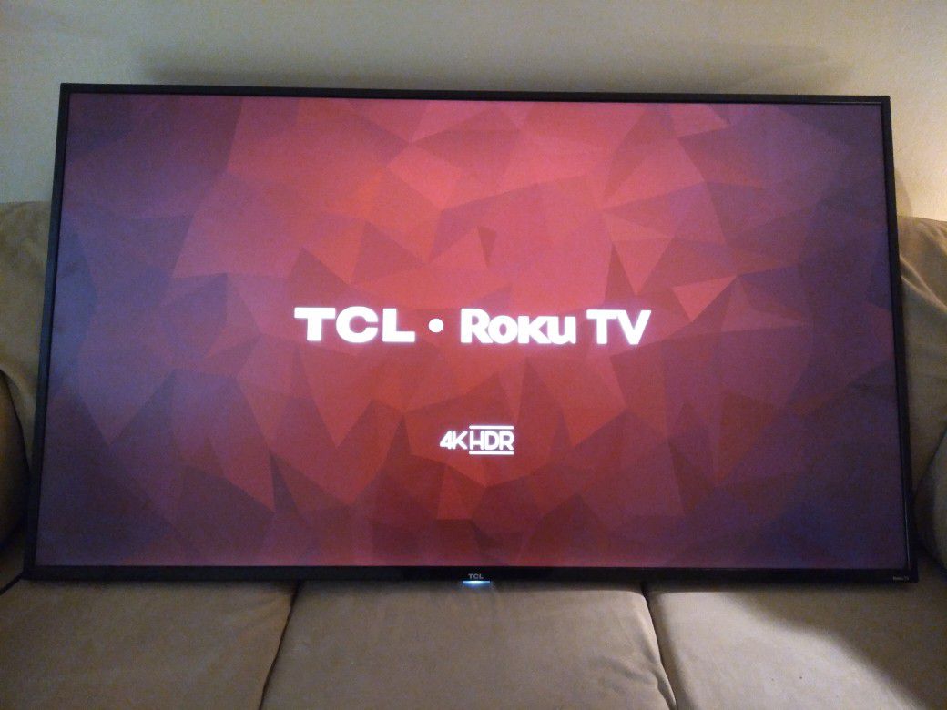 64 Inch TCL/Roku Smart TV