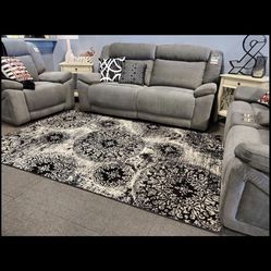 Power reclining sofa/loveseat/Recliner with YSB and adjustable headrests-buy together or separately Thumbnail