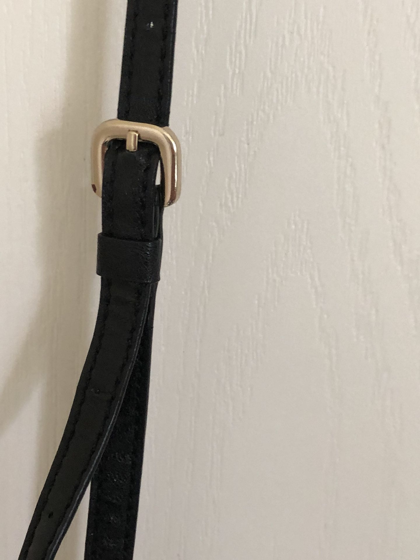 Black Leather Guess Handbag