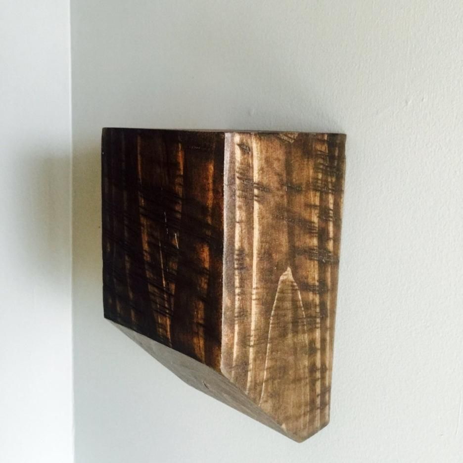 Wooden Wall Sconce