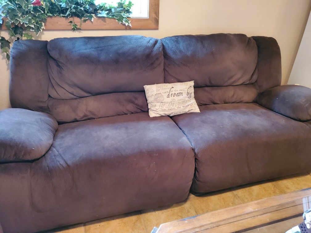 Couch And Oversized Electric Chair Only