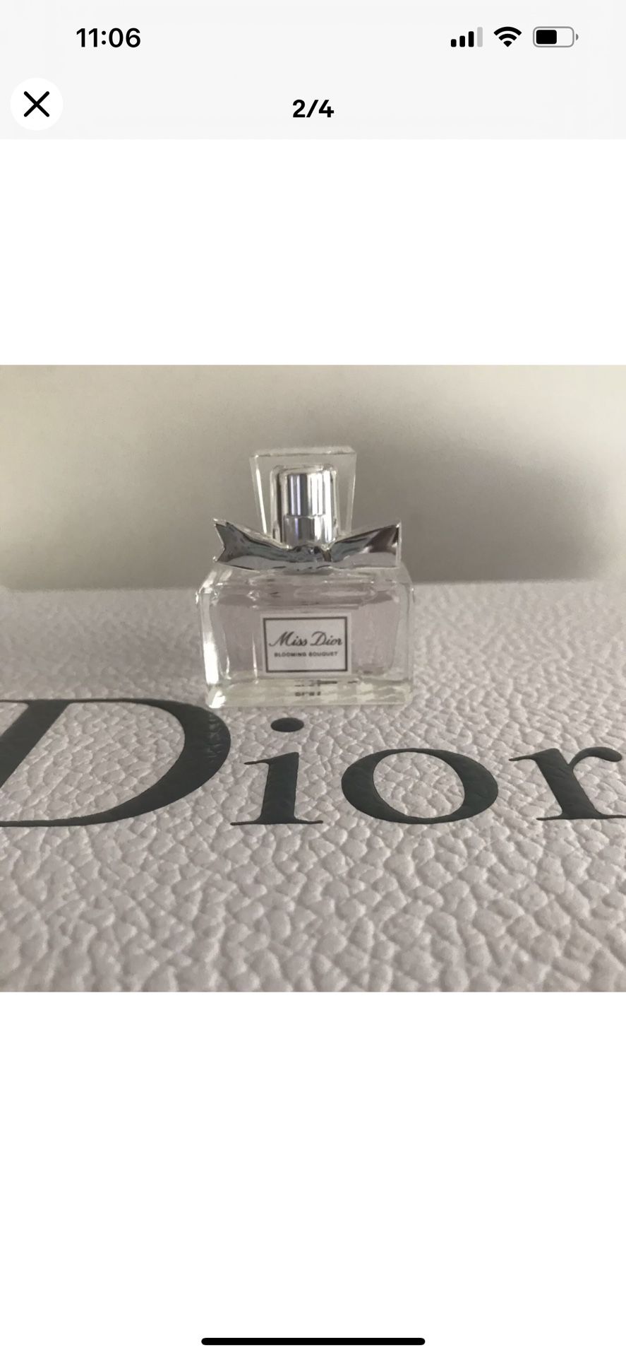DIOR Miss Dior Blooming Bouquet EDT Splash .17oz/5mL Womens Perfume - NWOB