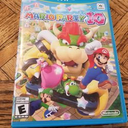 Mario Party 10 (Wii U, 2015) Tested, Great Condition Thumbnail