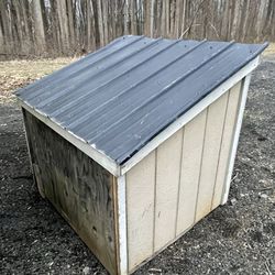 Metal Roof Shed With Door Dog/livestock Quarters  Thumbnail