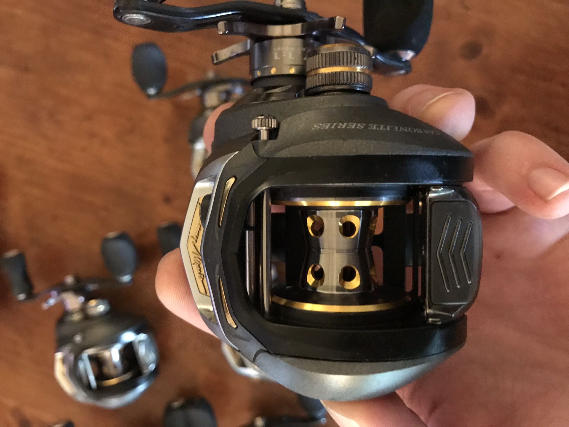 Johnny Morris Carbonlite Reels! for Sale in Houston, TX OfferUp