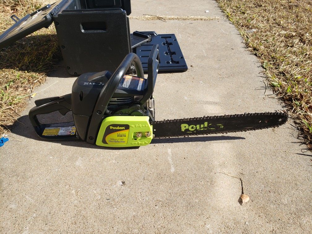 Poulan model p3618 16 inch chainsaw