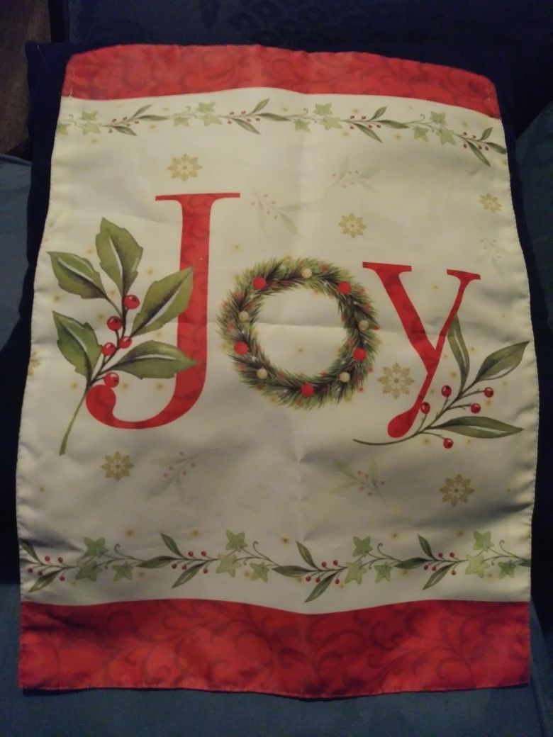 LARGE double sided print Yard/Garden Flag