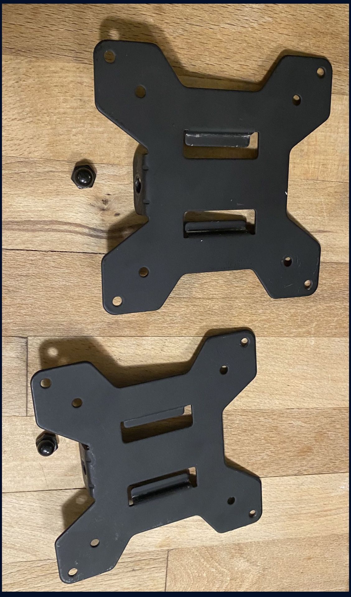 Dual Monitor Stand For 13-27 Inch Screens, Fully Adjustable