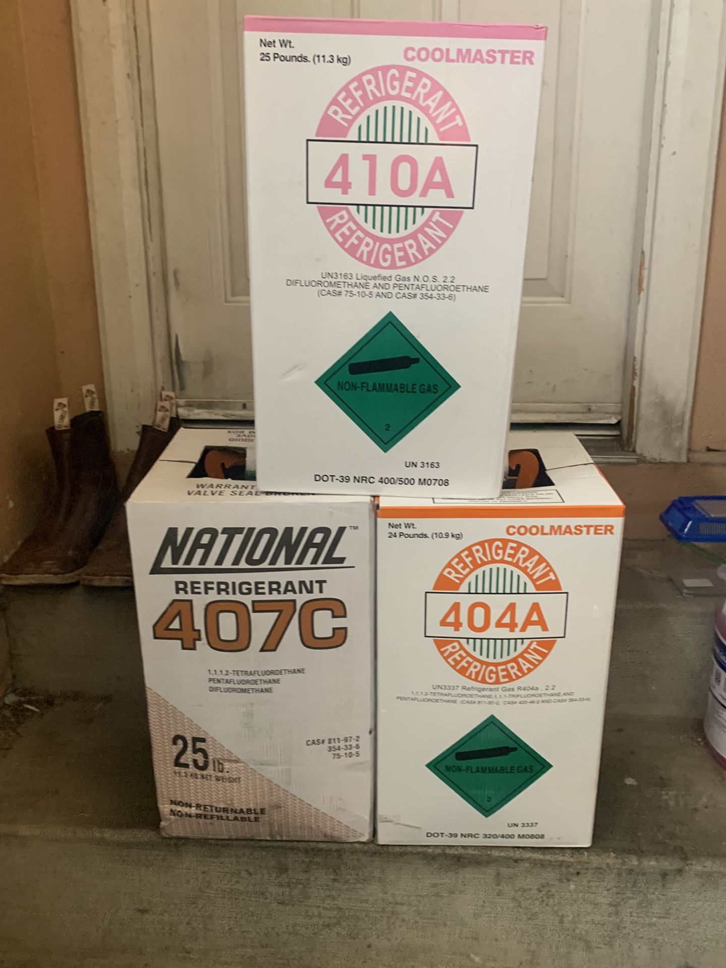 Freon (410A-407C-404A)
