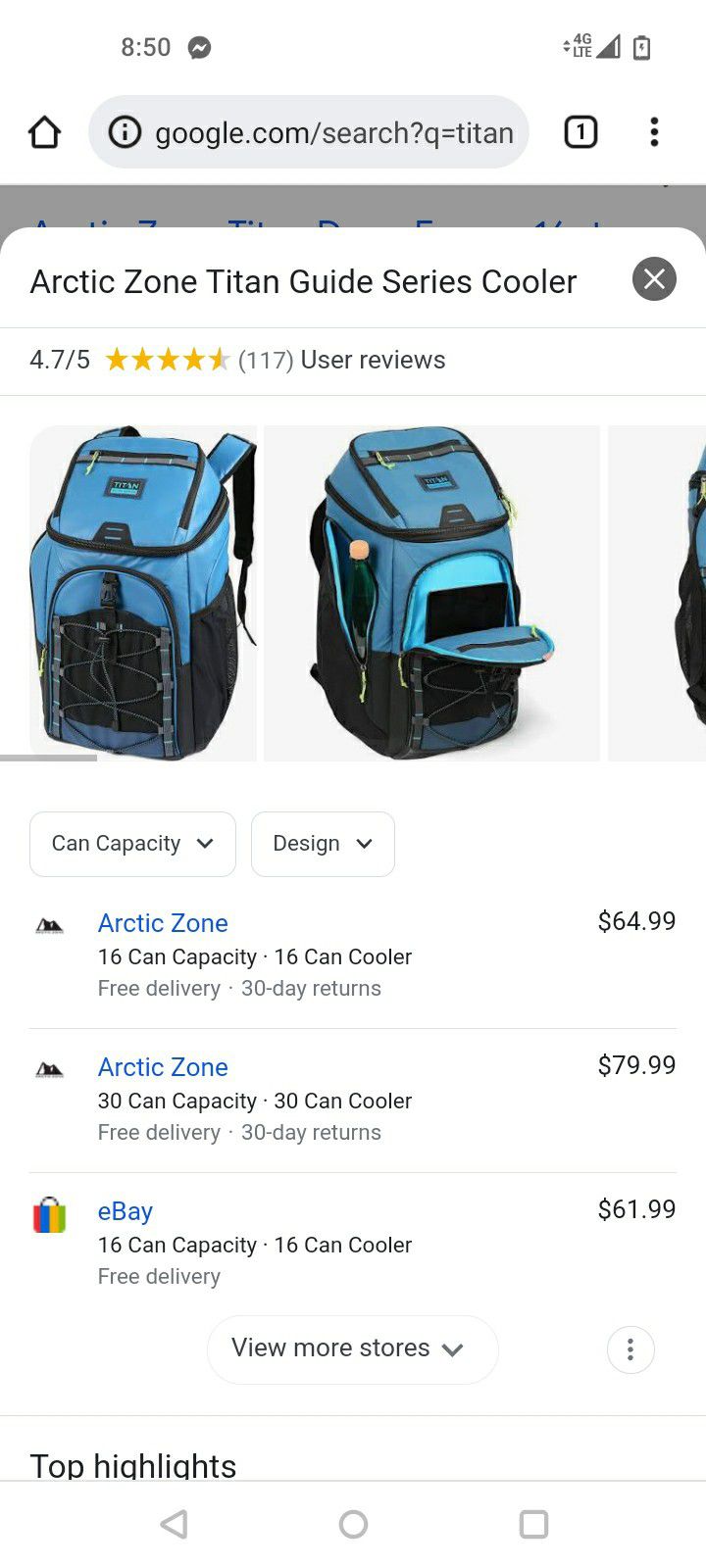 Titan Thermal Bag Backpack