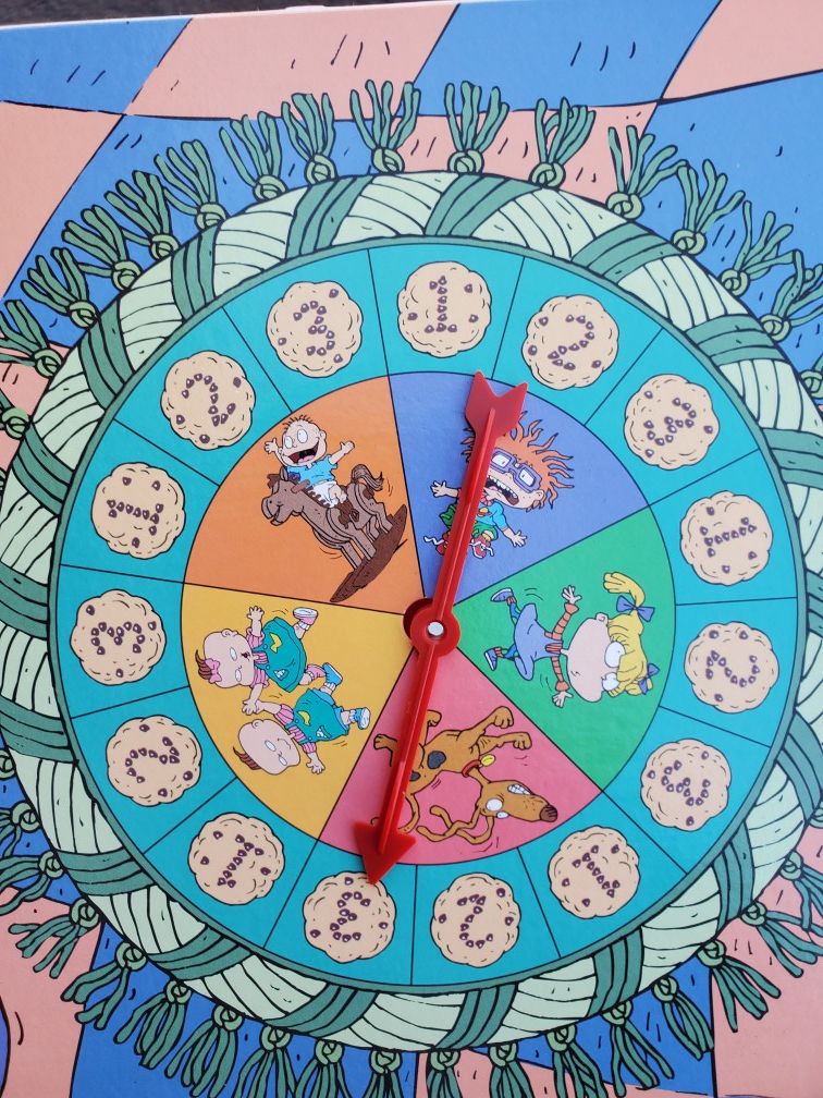Vintage Rugrats Board Game Lookie Cookies 3D