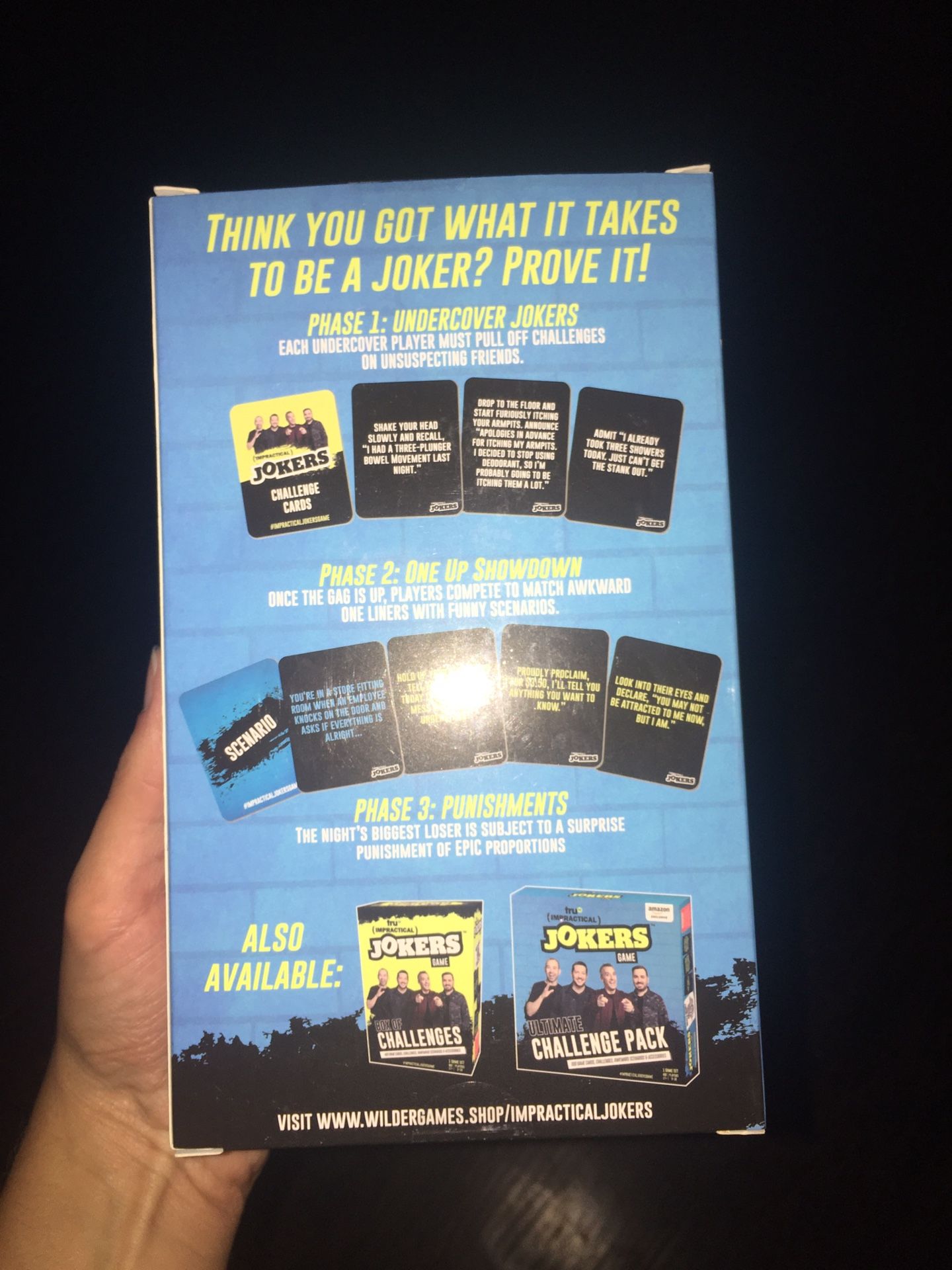 Impractical jokers Game