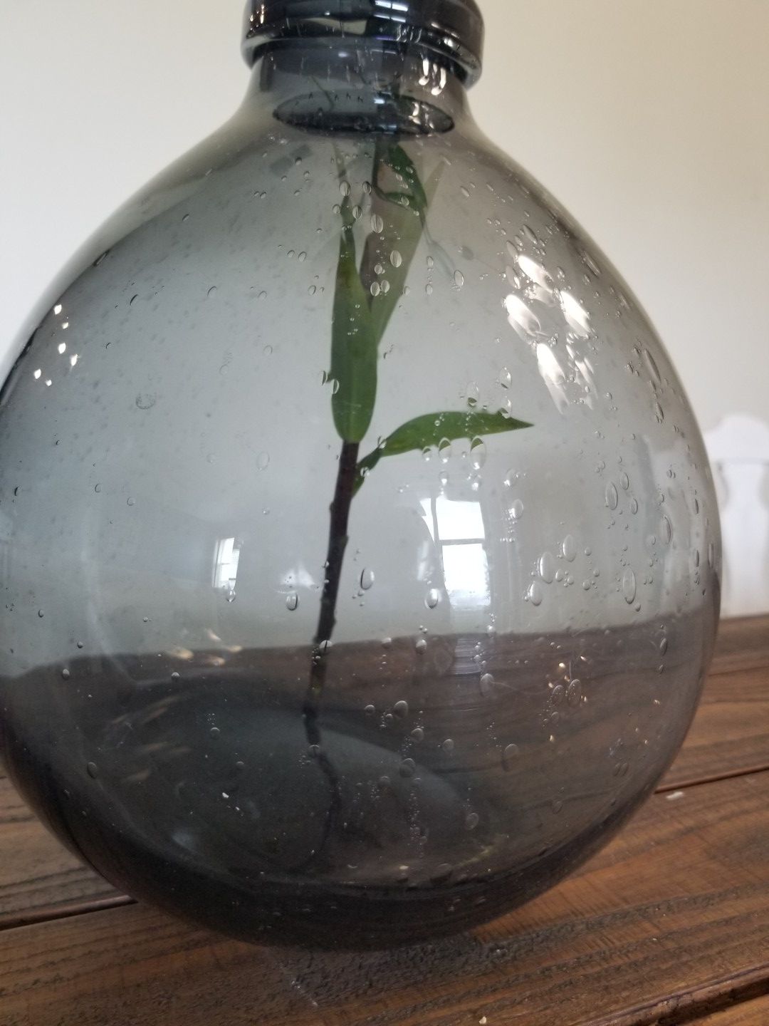 Blue-Gray Flower Vase
