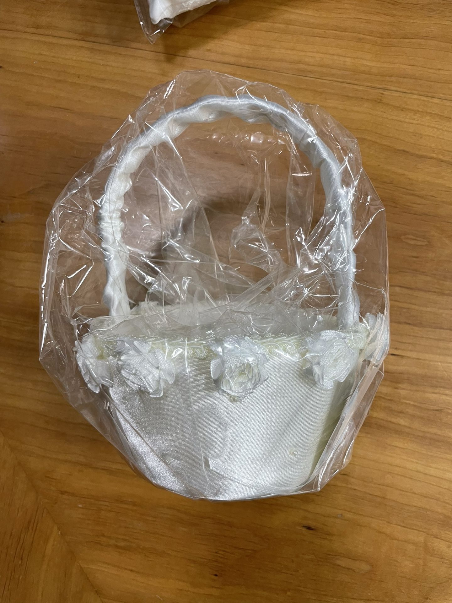 Wedding Basket And Ring Holder