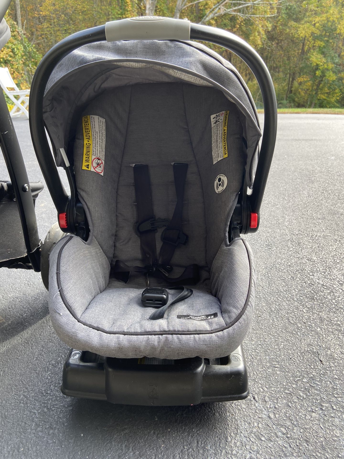 Graco Baby Stroller With Car Seat