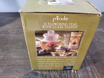 Teapot glass 5 cups tea infuser tea pot with lid Thumbnail