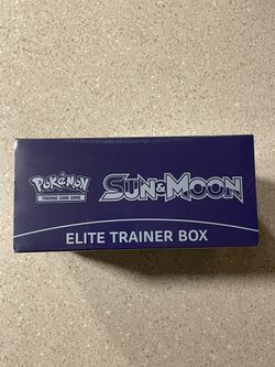 Pokemon Sun Moon Etb Lunala Elite Trainer Box For Sale In Federal Way Wa Offerup