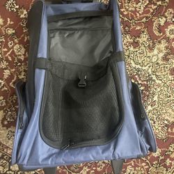 Pet Backpack & Stroller with telescoping handle. Never used. Thumbnail