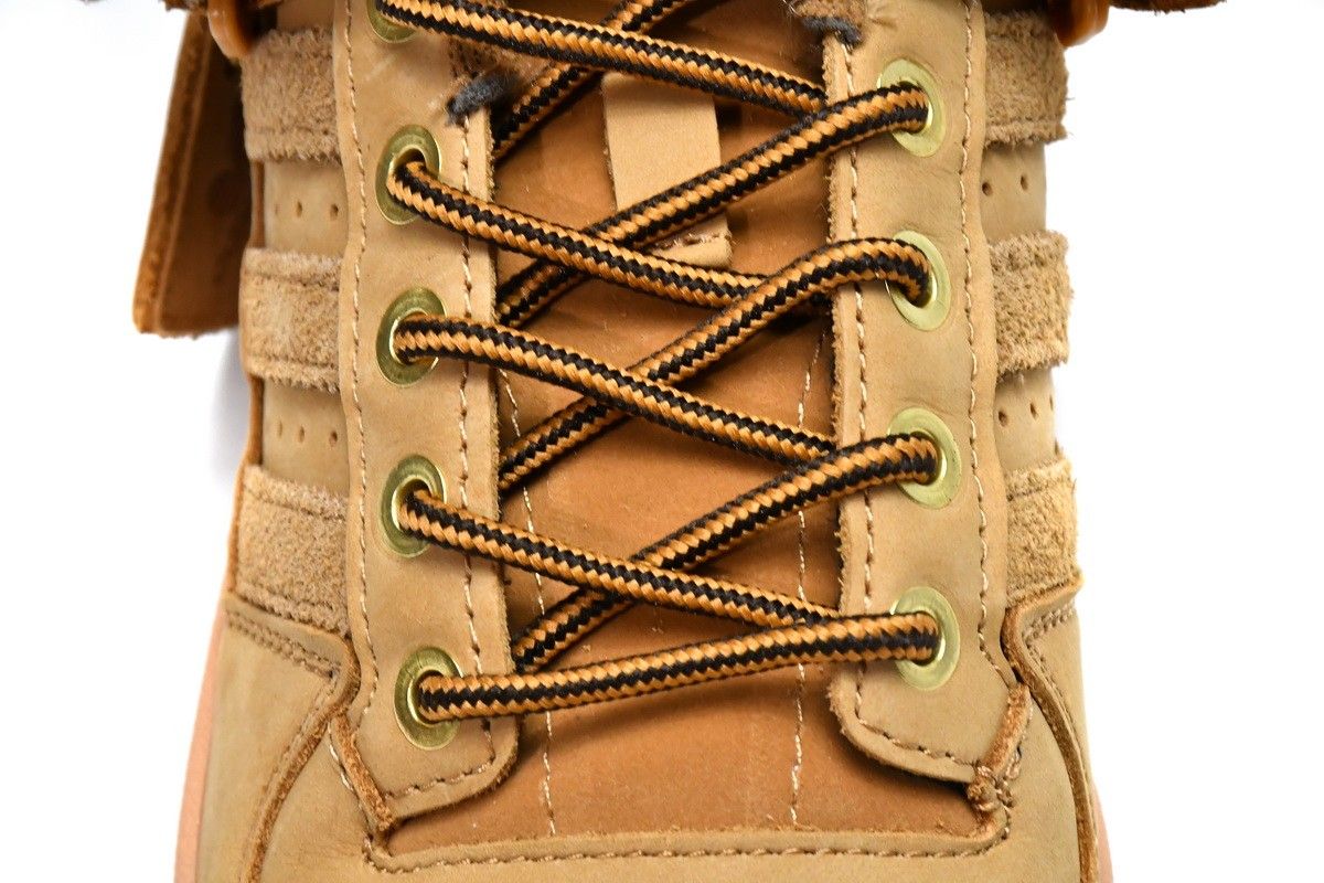 Adidas wheat yellow joint retro casual sneakers