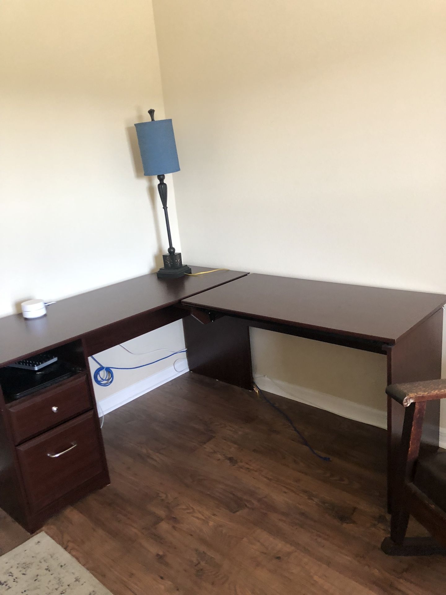 Corner Office Desk