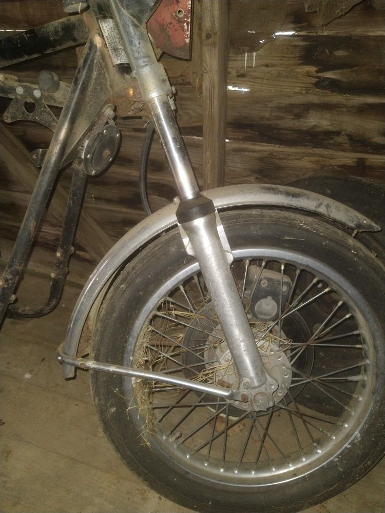 1975 Kawasaki frame