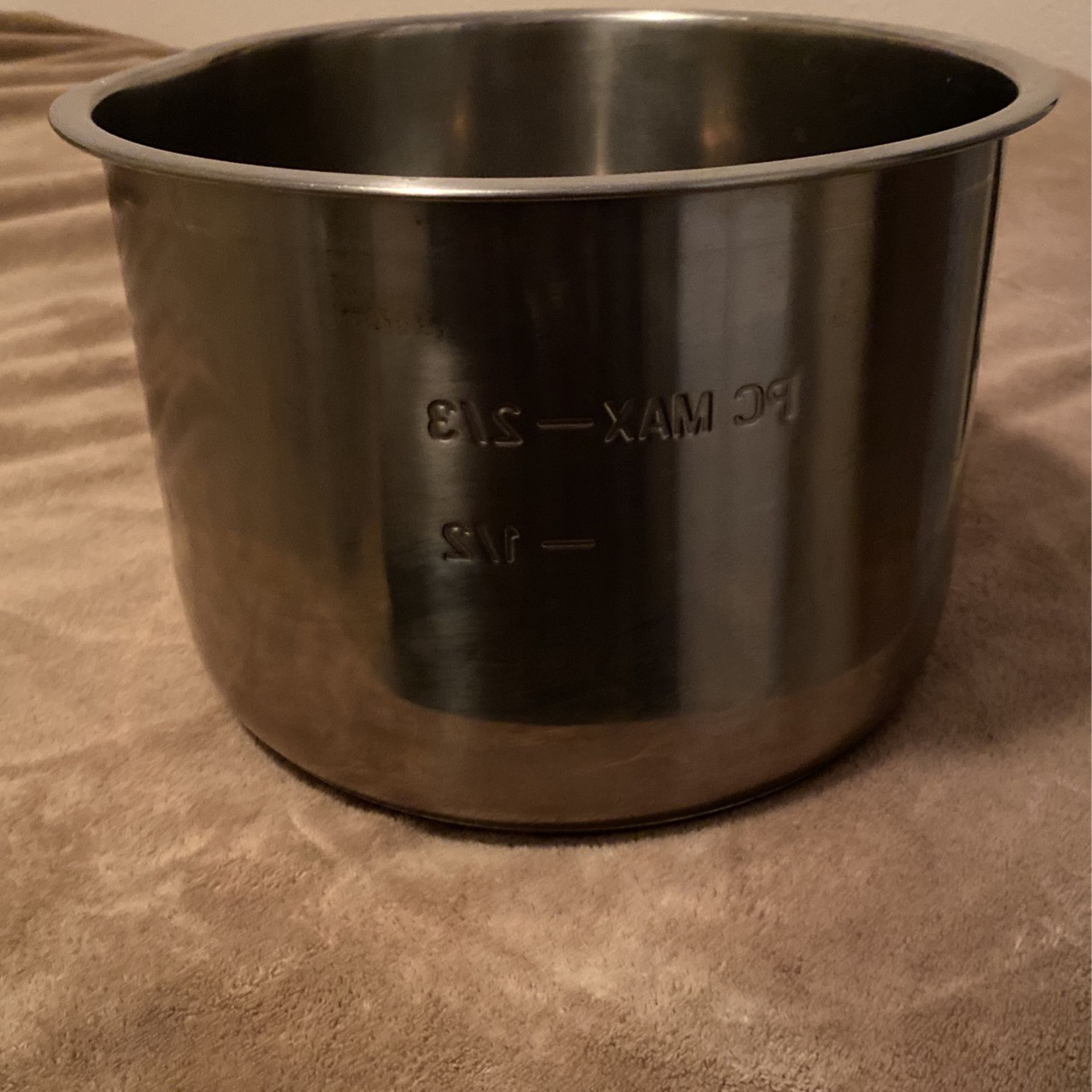 Instant Pot genuine Inner stainless steel Pot for duo crisp AF 8 Pressure cooker air fryer