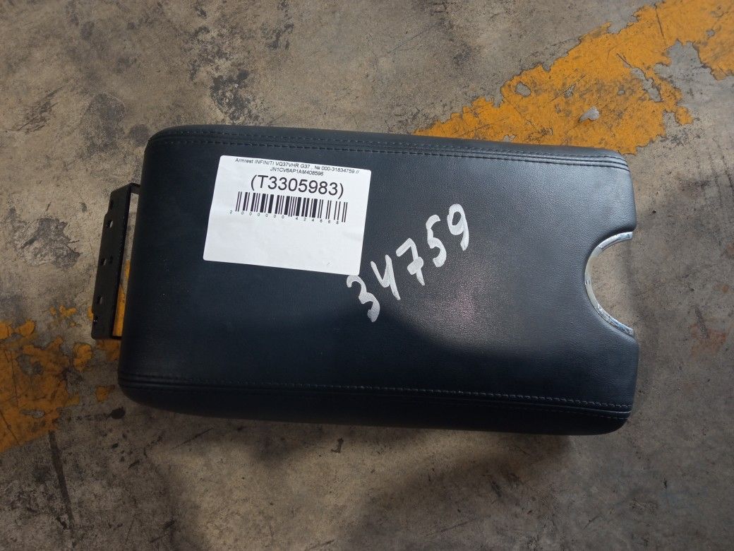 Armrest For 2010 Infiniti G37 Stock 34759