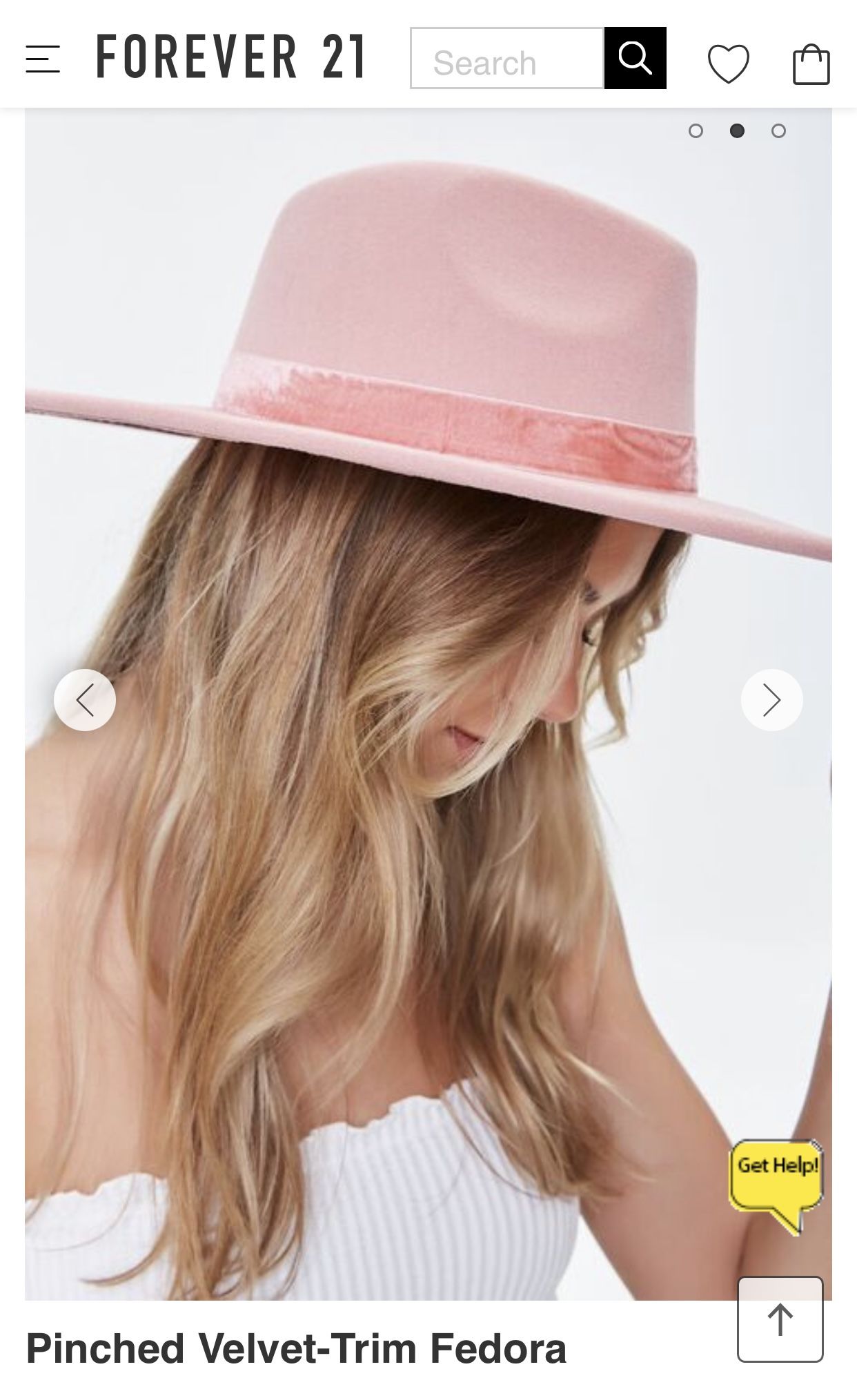 Blush Fedora